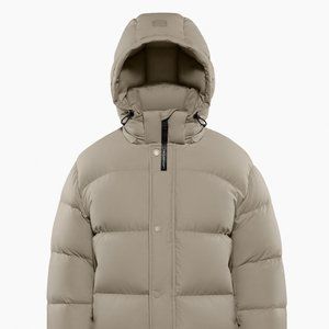 Aritzia The Super Puff™ Shorty (XXS, Modern Taupe)